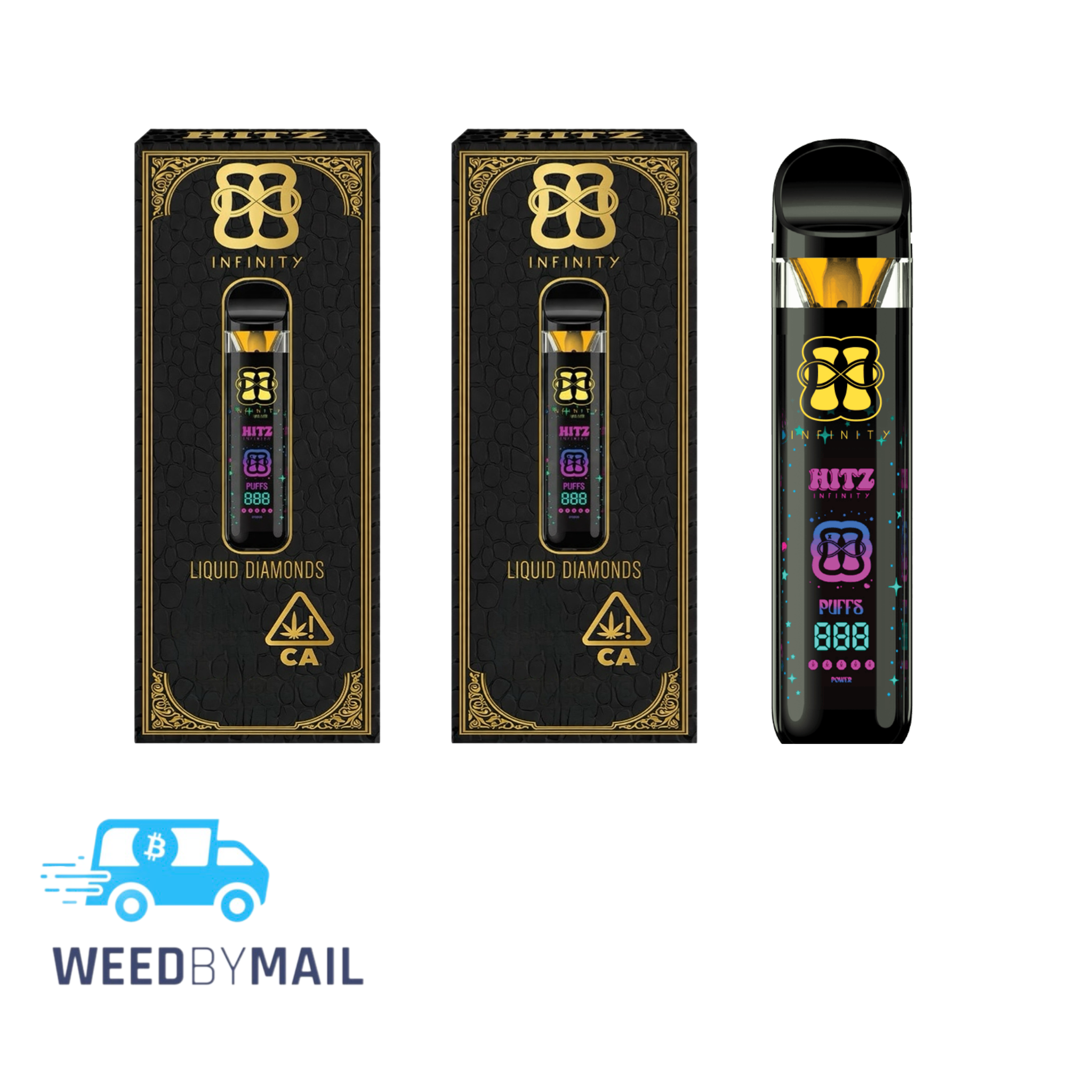 Hitz Infinity - 2G Disposable Pen (10 Options)