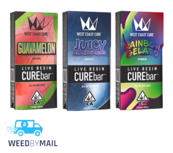 West Coast Cure – 1G Live Resin CureBar (4 Options)