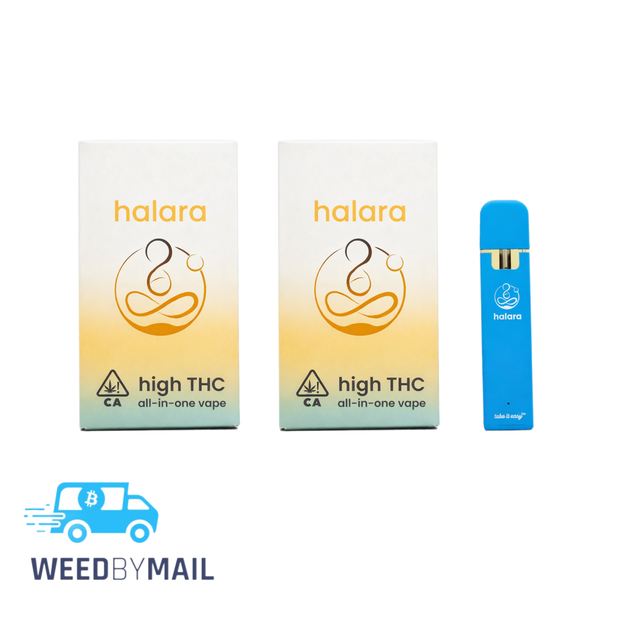 Halara - 1G High THC Disposable Pen (1 Option)