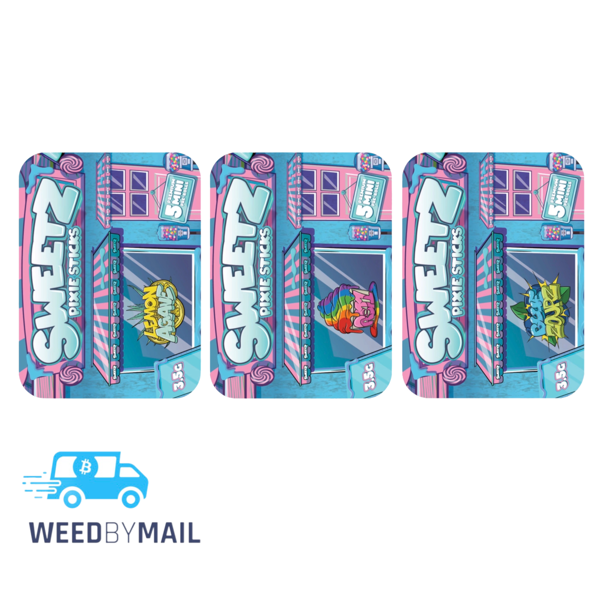 Sweetz - Pixie Sticks Diamond Covered 5Pk Pre-Rolls (3.5G) (10 Options)