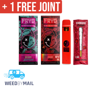 Fryd Extracts – 2G Live Resin Liquid Diamonds Disposable Pen (10 Options)