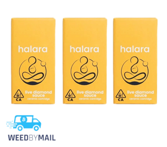 Halara – 1G Live Diamond Sauce Vape Cart 510 Thread (6 Options)