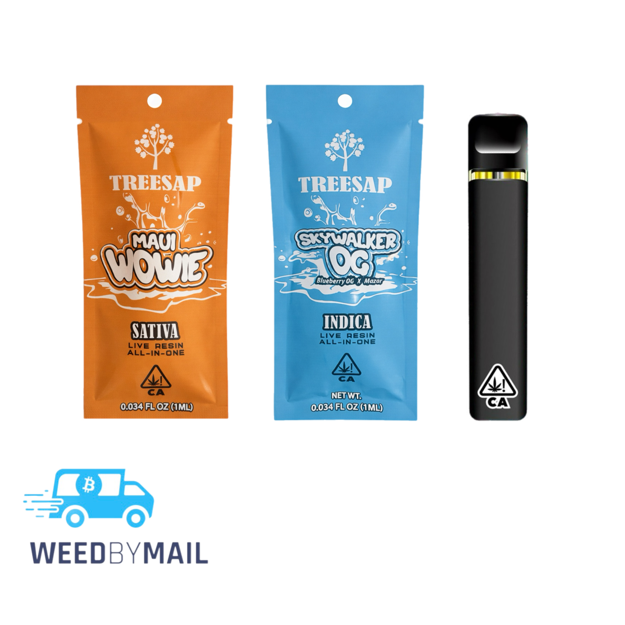 Treesap - 1G Live Resin Disposable Pen (6 Options)