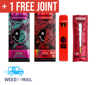 Fryd Extracts – 2G Live Resin Liquid Diamonds Disposable Pen (8 Options)