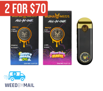 MUHA Meds – 2G Disposable Pen (15 Options)