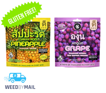 Deethai – 100mg Solventless Rosin Tropical Gummies (2 Options)