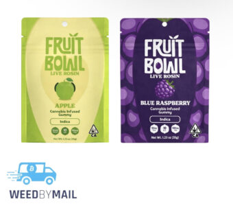 Fruit Bowl – 100mg Live Rosin Gummies (2 Options)
