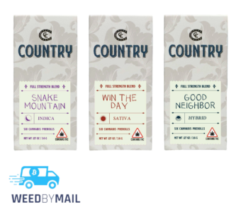 Country – Light Cannabis Pre-Rolls 6pk (3.6G)(2 Options)