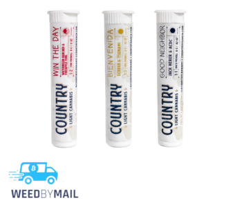 Country – Light Cannabis Pre-Rolls 1pk (.6g) (4 Options)