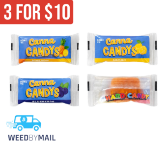 Canna Candy – 100mg Hard Candy (8 Options)