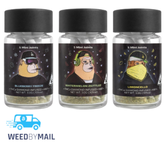 APE – Diamond Infused Mini Joints 5pk (3g) (7 Options)