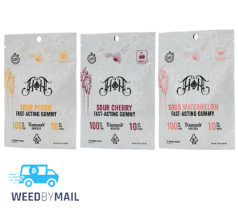 Heavy Hitters – 100mg Fast Acting Diamond Infused Gummies (3 Options)