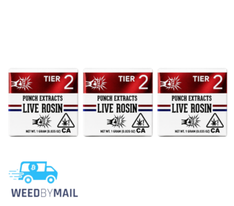 Punch Extracts – 1g Tier 2 Live Rosin Badder (8 Options)