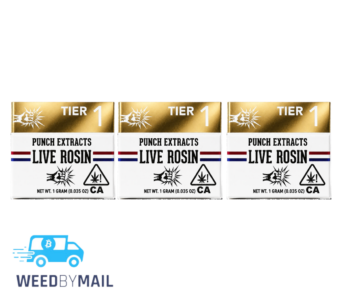 Punch Extracts – 1g Tier 1 Live Rosin Badder (12 Options)