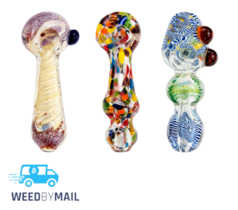 Glass Hand Pipe (3 Options)