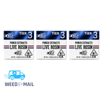 Punch Extracts – 1g Tier 3 Live Rosin Badder (7 Options)