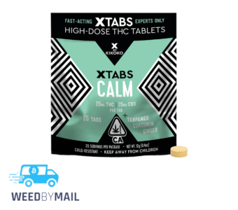 XTabs – High Dose THC Tablets – Calm