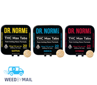 Dr. Norms – 1000mg THC Max Tablets (4 Options)