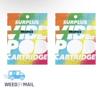 Surplus – 1G Vibe Tropics Vape Cart 510 Thread (1 Option)