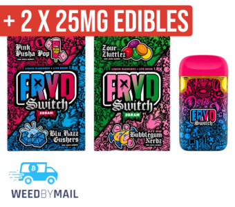 Fryd – 2G Switch Disposable Pen (5 Options)