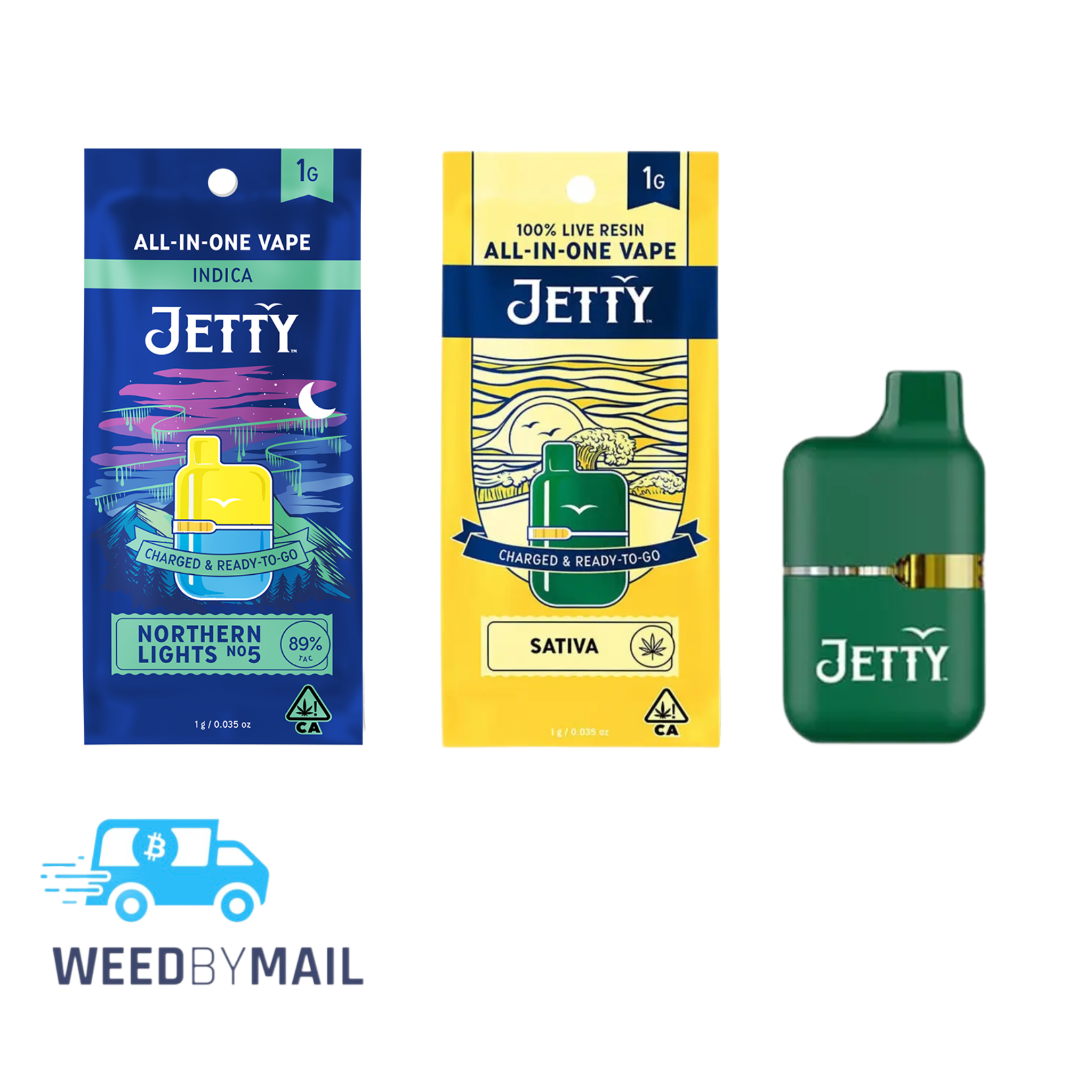 Jetty - 1G Disposable Pen (3 Options)
