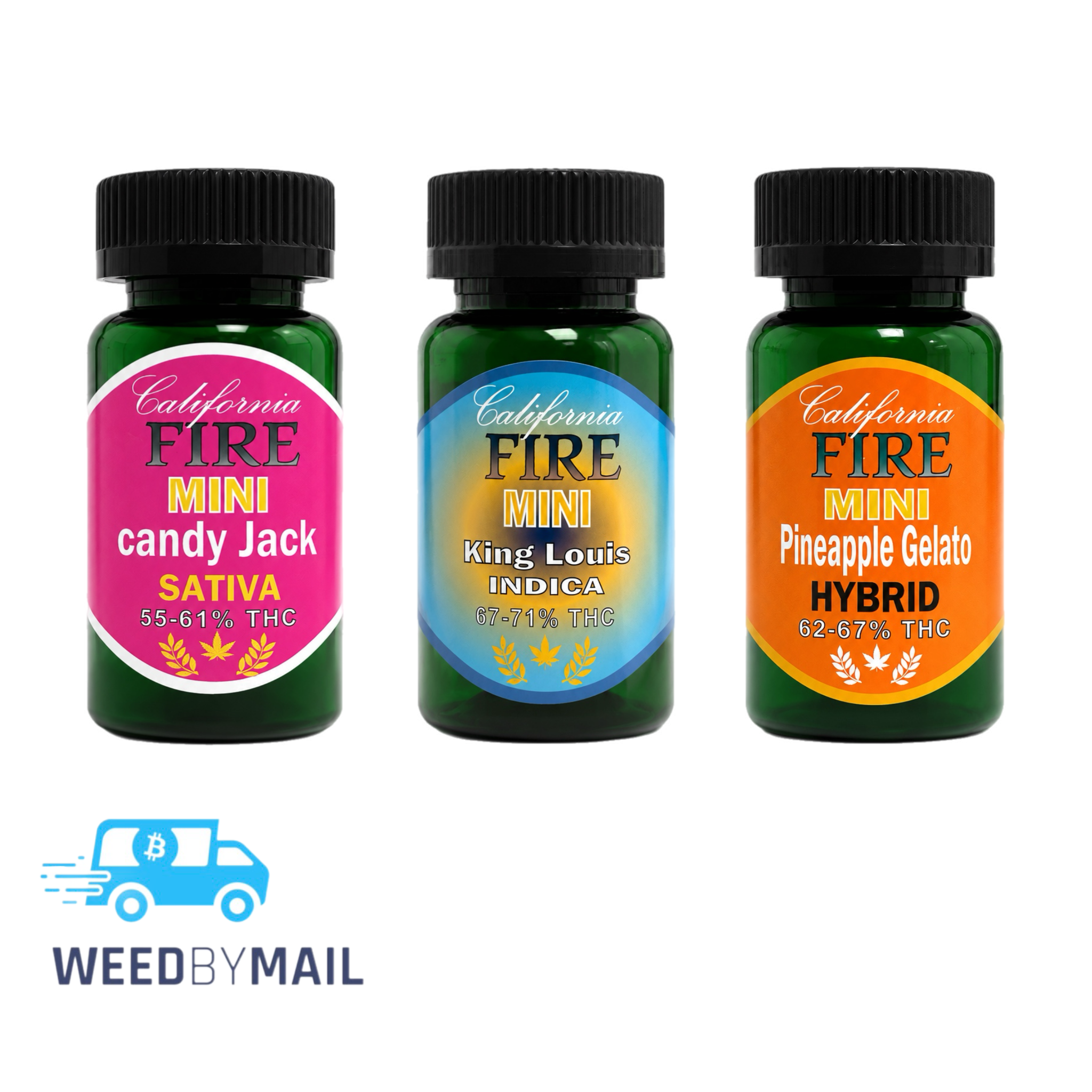 California Fire - Pre-Rolls 5pk (5G) (10 Options)