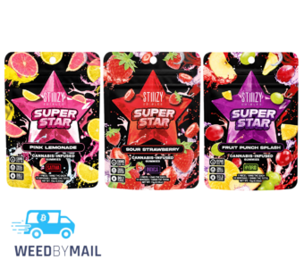 STIIIZY – 100mg Cannabis Infused Superstar Gummies (6 Options)