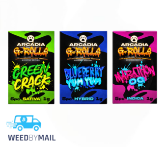 Arcadia – Diamond Infused G-Rolls Joints 5Pk (5G)(10 Options)