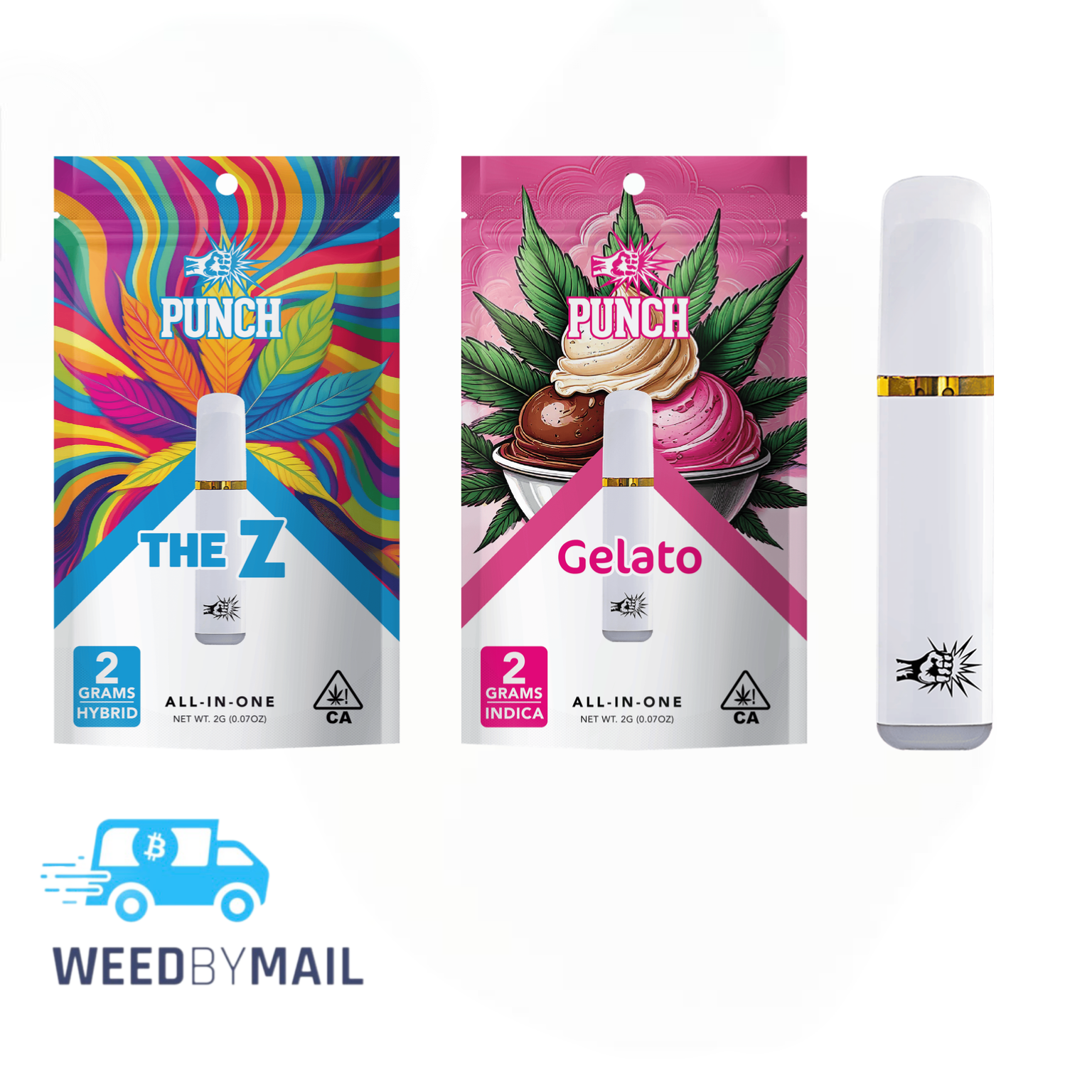 Punch - 2G Disposable Pen (10 Options)