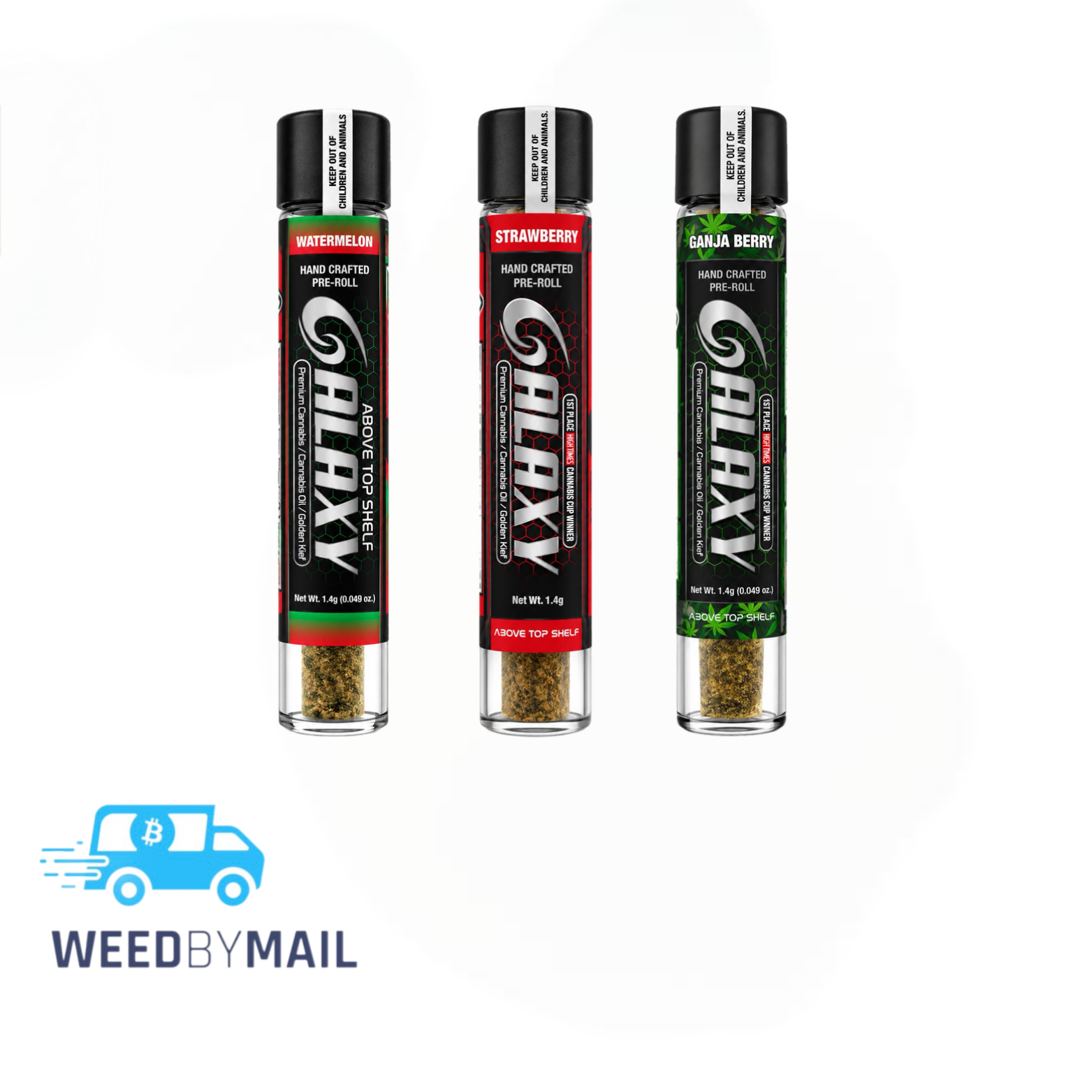Galaxy - 1.4g Golden Kief Infused Pre-Roll (3 Options)