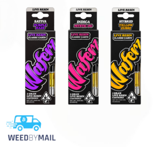 Waferz – 1G Live Resin Vape Cart 510 Thread (4 Options)
